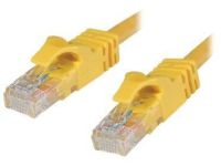 C2G Cat6 Booted Unshielded (UTP) Network Patch Cable - verbindingskabel - 1 m - geel