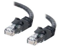 C2G Cat6 Snagless CrossOver UTP Patch Cable Black 0.5m netwerkkabel Zwart 0,5 m