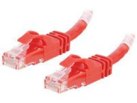 C2G 1m Cat6 Snagless CrossOver UTP Patch Cable netwerkkabel Rood