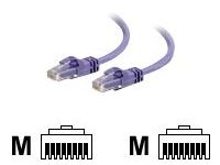 C2G Cat6 550MHz Snagless Patch Cable 1m netwerkkabel Paars