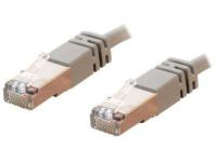 C2G Cat5e Booted Shielded (STP) Network Patch Cable - verbindingskabel - 30 m - grijs