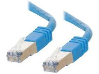 C2G Cat5e Booted Shielded (STP) Network Patch Cable - verbindingskabel - 15 m - blauw