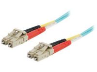 C2G 1m 10 Gb LC/LC Duplex 50/125 Multimode Fibre Patch Cable Glasvezel kabel 3 m