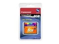 Transcend - flashgeheugenkaart - 8 GB - CompactFlash