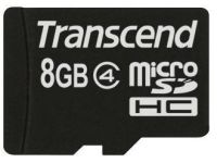 Transcend - flashgeheugenkaart - 8 GB - microSDHC