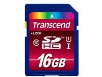 Transcend - flashgeheugenkaart - 16 GB - SDHC UHS-I