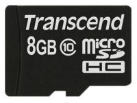 Transcend Premium - flashgeheugenkaart - 8 GB - microSDHC