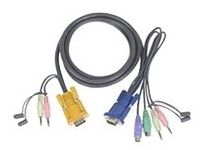 ATEN 2L-5302P - kabel voor toetsenbord / muis / video / audio - 1.83 m