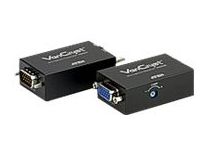 ATEN VanCryst VE022 Mini Cat 5 A/V Extender (Transmitter and Receiver units) - video/audio-uitbreider