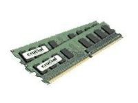 Crucial - DDR2 - 2 GB: 2 x 1 GB - DIMM 240-pins