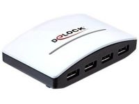 DeLock USB 3.0 externer HUB 4 Port - hub - 4 poorten