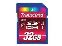 Transcend - flashgeheugenkaart - 32 GB - SDHC UHS-I