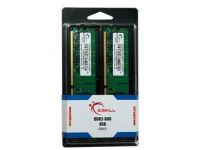 G.Skill NT Series geheugen - 4 GB : 2 x 2 GB - DIMM 240-pins - DDR2