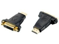 Equip 118909 tussenstuk voor kabels DVI (24+1) HDMI A Zwart