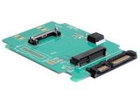DeLOCK Converter SATA 22 pin > mSATA - controller voor opslag - SATA 3Gb/s - SATA 3Gb/s