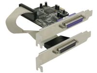 DeLock PCI Express Card 2 x Parallel - parallelle adapter - 2 poorten