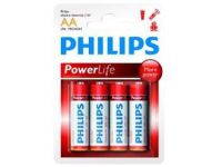 Philips Power Life LR6P4B - batterij 4 x AA-type Alkalisch
