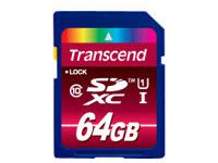 Transcend Ultimate - flashgeheugenkaart - 64 GB - SDXC UHS-I