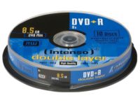 Intenso - DVD+R DL x 10 - 8.5 GB - opslagmedia