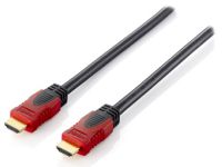 Equip 119342 HDMI kabel 2 m HDMI Type A (Standaard) Zwart, Rood