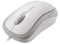 Microsoft Basic Optical Mouse for Business - muis - PS/2, USB - wit