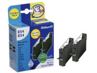 Pelikan E54 Double Pack - 2 - zwart - inktcartridge (alternatief voor: Epson T0711)