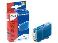 Pelikan C28 - cyaan - inktcartridge (alternatief voor: Canon CLI-8C)