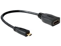 DeLOCK High Speed HDMI with Ethernet - HDMI-adapter - 23 cm