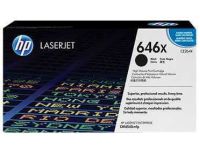 HP 646X - hoog rendement - zwart - origineel - LaserJet - tonercartridge (CE264X)