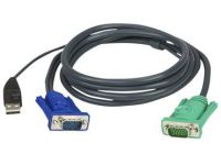 ATEN Micro-Lite 2L-5205U - toetsenbord / video / muis (TVM) kabel