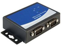 DeLock Adapter USB 2.0 to 2 x serial RS-422/485 - seriële adapter
