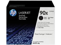 HP 90X - 2 - hoog rendement - zwart - origineel - LaserJet - tonercartridge (CE390XD)