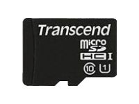 Transcend microSDHC Class 10 UHS-I (Premium) - flashgeheugenkaart - 8 GB - microSDHC UHS-I
