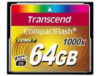 Transcend Ultimate - flashgeheugenkaart - 64 GB - CompactFlash
