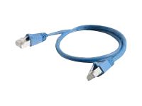 C2G Cat6a Booted Shielded (STP) Network Patch Cable - verbindingskabel - 20 m - blauw