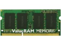 Kingston ValueRAM - DDR3 - 2 GB - SO DIMM 204-PIN - niet-gebufferd