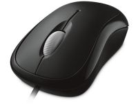 Microsoft Basic Optical Mouse for Business - muis - PS/2, USB - zwart