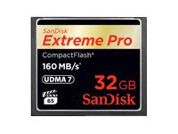 SanDisk Extreme Pro - flashgeheugenkaart - 32 GB - CompactFlash