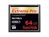 SanDisk Extreme Pro - flashgeheugenkaart - 64 GB - CompactFlash