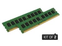 Kingston ValueRAM - DDR3L - 8 GB: 2 x 4 GB - DIMM 240-pins - niet-gebufferd