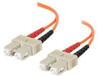C2G 15m SC/SC Glasvezel kabel Oranje