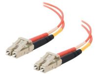 C2G 85502 Glasvezel kabel 20 m LC OFNR Oranje