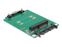 DeLOCK Converter Micro SATA 16 Pin > mSATA full size - controller voor opslag - SATA 3Gb/s - SATA 3Gb/s