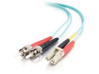C2G 85545 Glasvezel kabel 10 m LC ST OFNR Turkoois