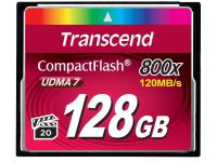 Transcend - flashgeheugenkaart - 128 GB - CompactFlash
