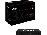 Club 3D Multi Stream Transport (MST) Hub HDMI 1-3 - videosplitter - 3 poorten