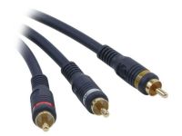 C2G 10m Velocity RCA-Type Audio/Video Cable composiet videokabels 3 x RCA Zwart