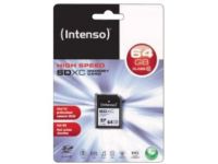 Intenso - flashgeheugenkaart - 64 GB - SDXC