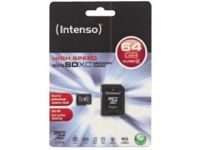 Intenso - flashgeheugenkaart - 64 GB - microSDXC