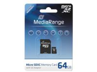 MediaRange - flashgeheugenkaart - 64 GB - microSDXC